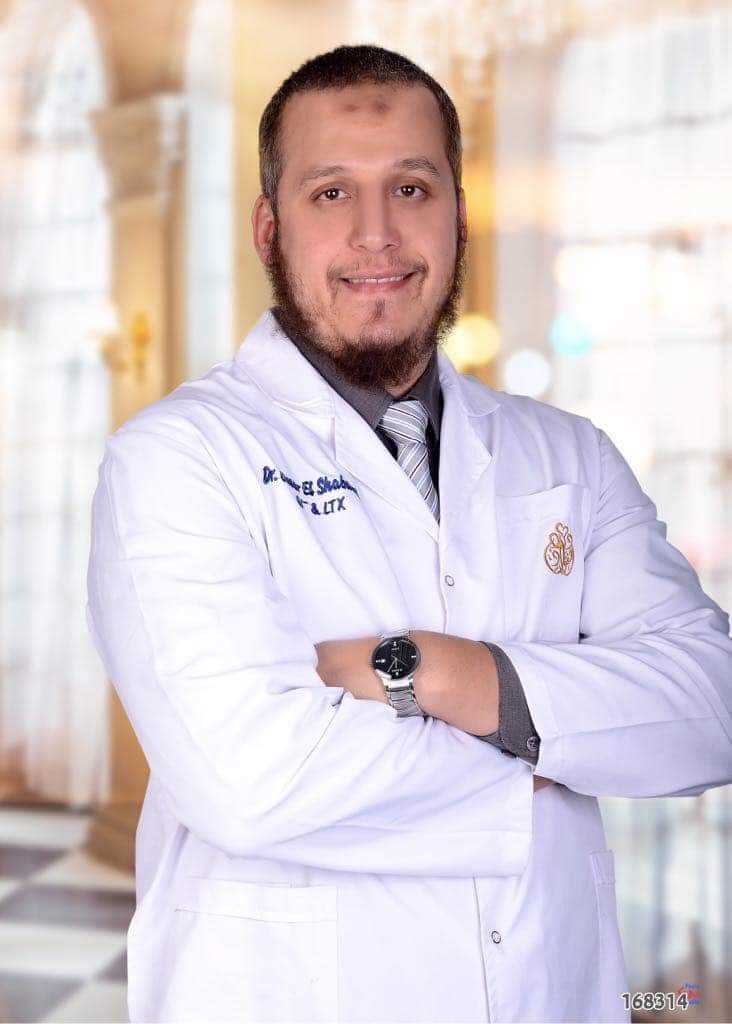 دكتور  عمر الشباسي  استشارى امراض الباطنة و الجهاز الهضمى و الكبد 6 اكتوبر
